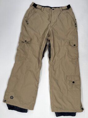 Sessions Snowboard Pants Mens Large Terrain Supreme Recco Waterproof Snow Ski